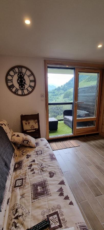 Studio Uissan Pour 5 Personnes A Cote Des Pistes Huez Ngoại thất bức ảnh